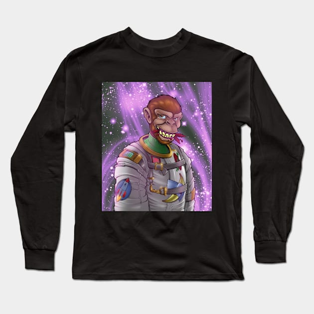 Amc Ape Long Sleeve T-Shirt by Comixdesign